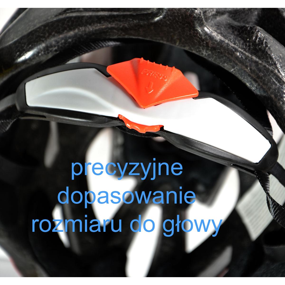 Reguliuojamas Dviratininko šalmas Dunlop Mtb Red R. M (55-58cm)
