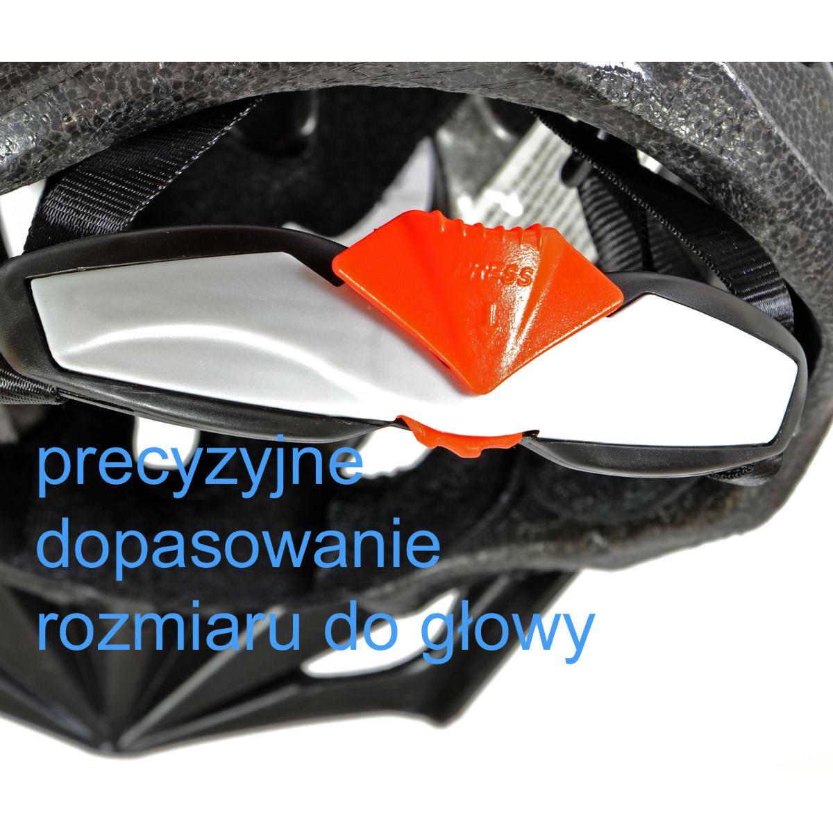 Reguliuojamas Dviratininko šalmas Dunlop Mtb Red R. M (55-58cm)