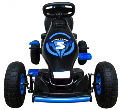 Gokart G8 Blue, Vaikiškas Kartingas, Pripučiami Ratai
