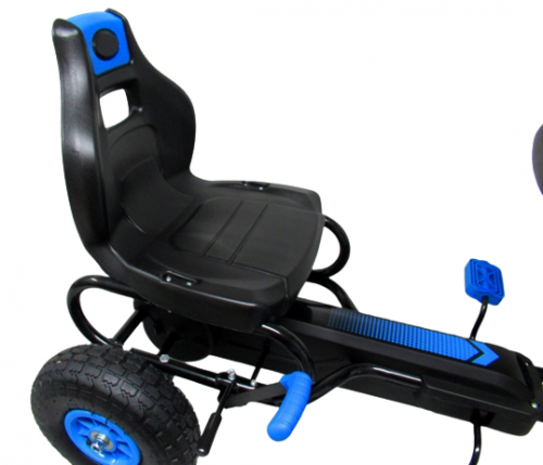 Gokart G8 Blue, Vaikiškas Kartingas, Pripučiami Ratai