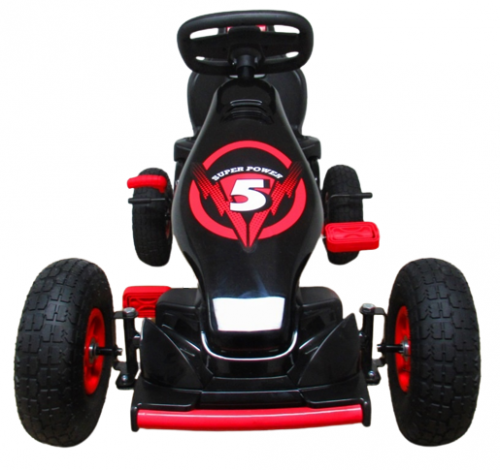 Gokart G8 Red, Vaikiškas Kartingas, Pripučiami Ratai