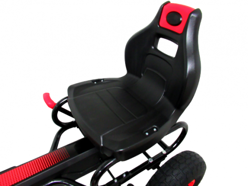 Gokart G8 Red, Vaikiškas Kartingas, Pripučiami Ratai