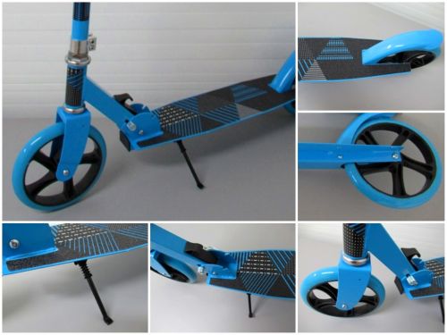 Didelis Motoroleris H4aa Blue Sulankstomas R-sport 200 Mm Ratukais Iki 100 Kg