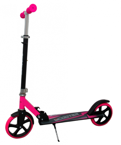 Didelis Motoroleris H5 Pink Sulankstomas R-sport 200 Mm Ratais Iki 100 Kg