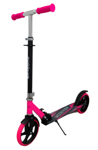 Didelis Motoroleris H5 Pink Sulankstomas R-sport 200 Mm Ratais Iki 100 Kg