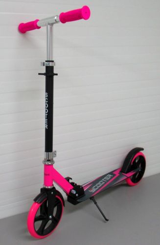 Didelis Motoroleris H5 Pink Sulankstomas R-sport 200 Mm Ratais Iki 100 Kg
