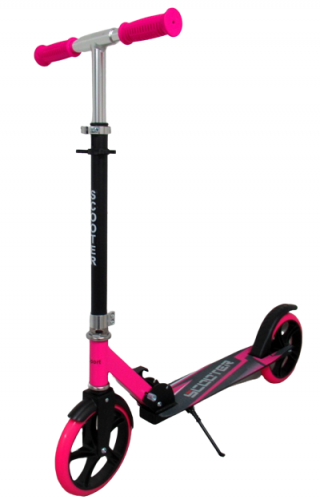 Didelis Motoroleris H5 Pink Sulankstomas R-sport 200 Mm Ratais Iki 100 Kg