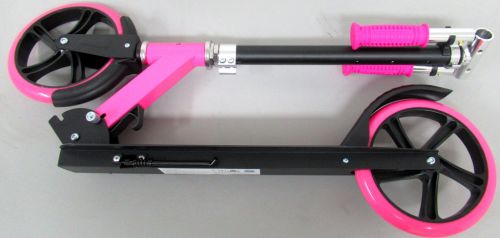 Didelis Motoroleris H5 Pink Sulankstomas R-sport 200 Mm Ratais Iki 100 Kg