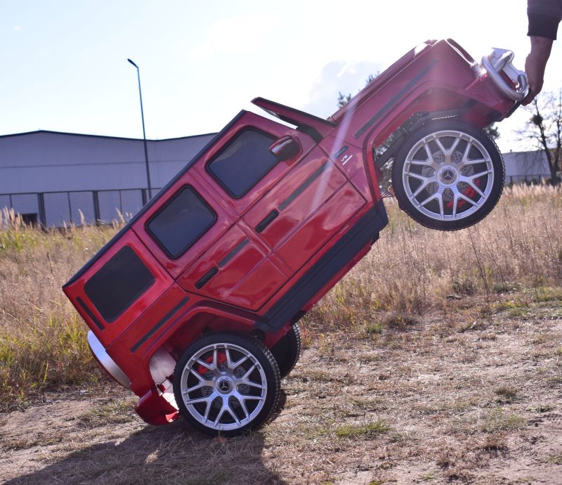 Mercedes G63 Amg 2 Vaikams, 24v, 4x4, Minkšti Eva Ratlankiai, Minkšta Sėdynė, Poliruotas Lakas, Pilna Komplektacija/s-307