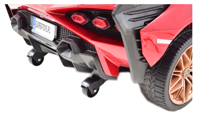 Originalus Lamborghini šienas, Minkšti Ratlankiai, Minkšta Sėdynė, Svyravimo Funkcija - Pilna Galimybė /qls6388