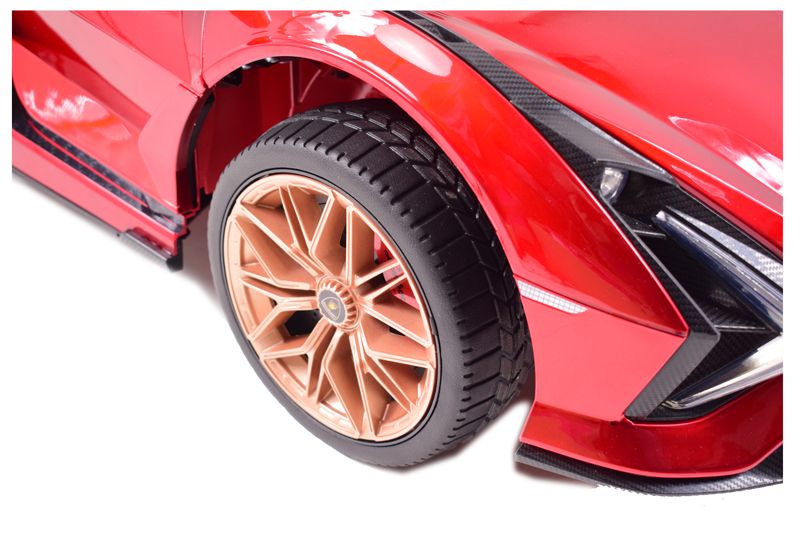 Originalus Lamborghini šienas, Minkšti Ratlankiai, Minkšta Sėdynė, Svyravimo Funkcija - Pilna Galimybė /qls6388