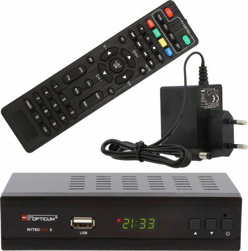 Opticum Tuner Dvb-t2/c Red Nytrobox X