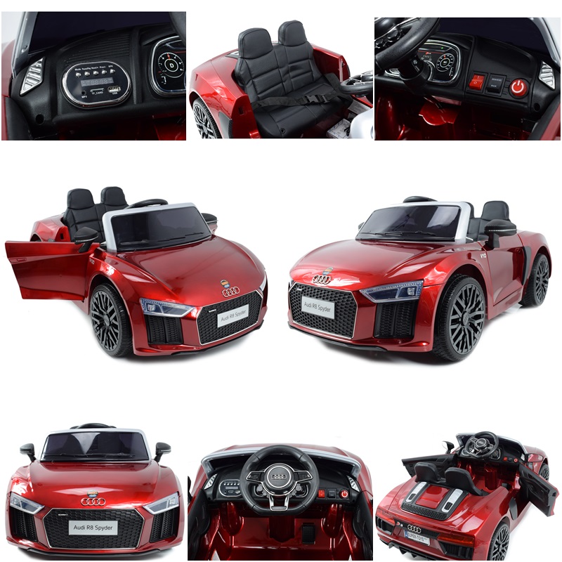 Naujausia Originali Audi R8 Licencijuota Minkšta Sėdynė, Minkšti Ratai Super Kokybė/r8