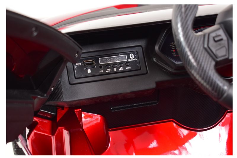 Originalus Lamborghini šienas, Minkšti Ratlankiai, Minkšta Sėdynė, Svyravimo Funkcija - Pilna Galimybė /qls6388