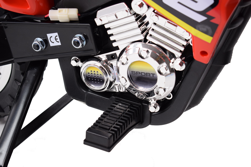 Didelis Motociklas Kryžius 2 Stiprus 2 Su Garsais Ir ś / Zp-3999a