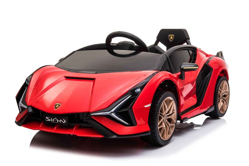 Originalus Lamborghini šienas, Minkšti Ratlankiai, Minkšta Sėdynė, Svyravimo Funkcija - Pilna Galimybė /qls6388