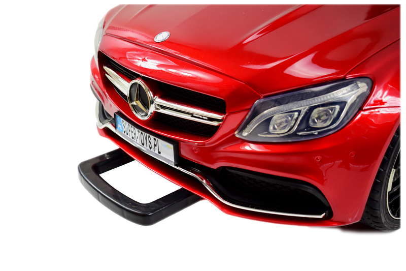 Mercedes C 63 S Coupe, Minkšta Sėdynė , Minkšti Ratai, Esw Sistema, 5 Taškų Saugos Diržai /qy-1588