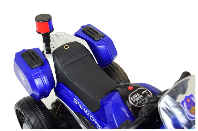Greitaeigis Policijos Motociklas Su Gaidžiu, Minkštais Ratais, Garsais, Dviem Varikliais, Nuotolinio Valdymo Pulteliu/nt5188