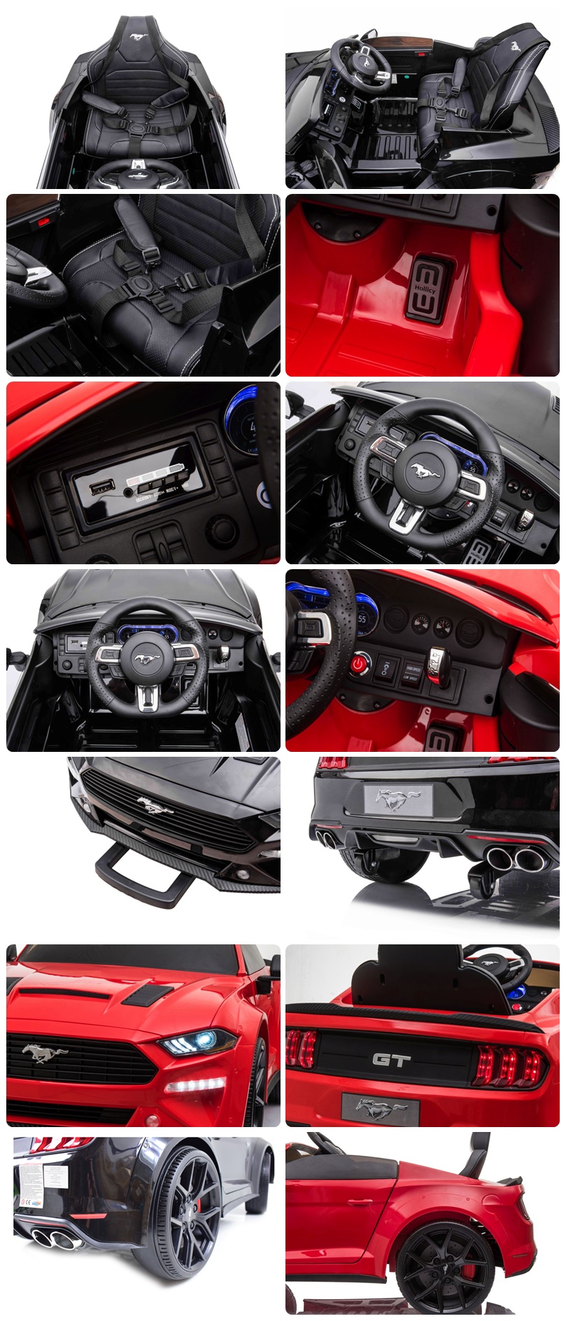 Licencijuotas Ford Mustang Su Driftu 24v - Naujas/sx2038