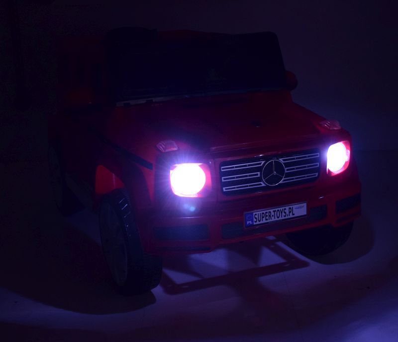 Mercedes G500 Su Akumuliatoriumi, Minkštais Eva Ratlankiais, Minkšta Sėdyne, Dažyta Pilna Komplektacija/jjj2077