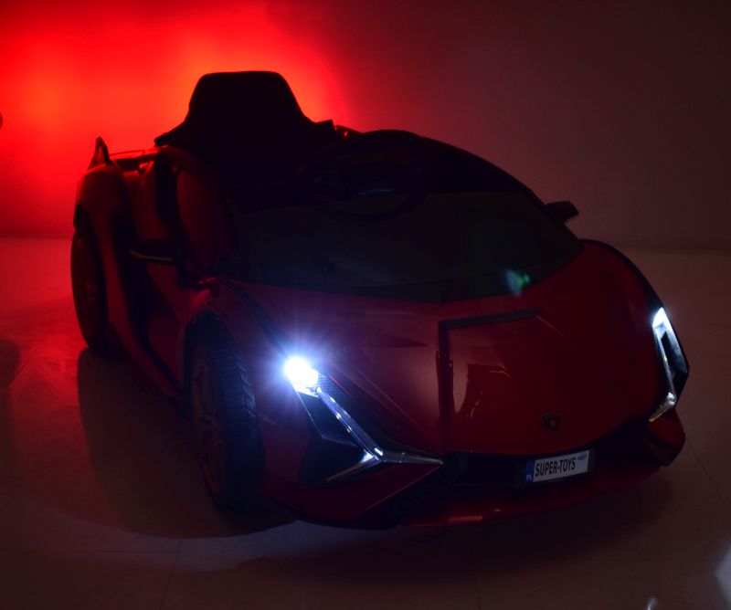 Originalus Lamborghini šienas, Minkšti Ratlankiai, Minkšta Sėdynė, Svyravimo Funkcija - Pilna Galimybė /qls6388