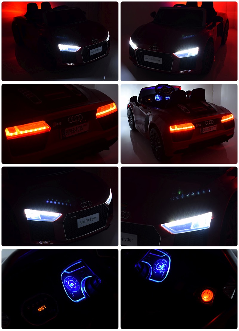 Naujausia Originali Audi R8 Licencijuota Minkšta Sėdynė, Minkšti Ratai Super Kokybė/r8