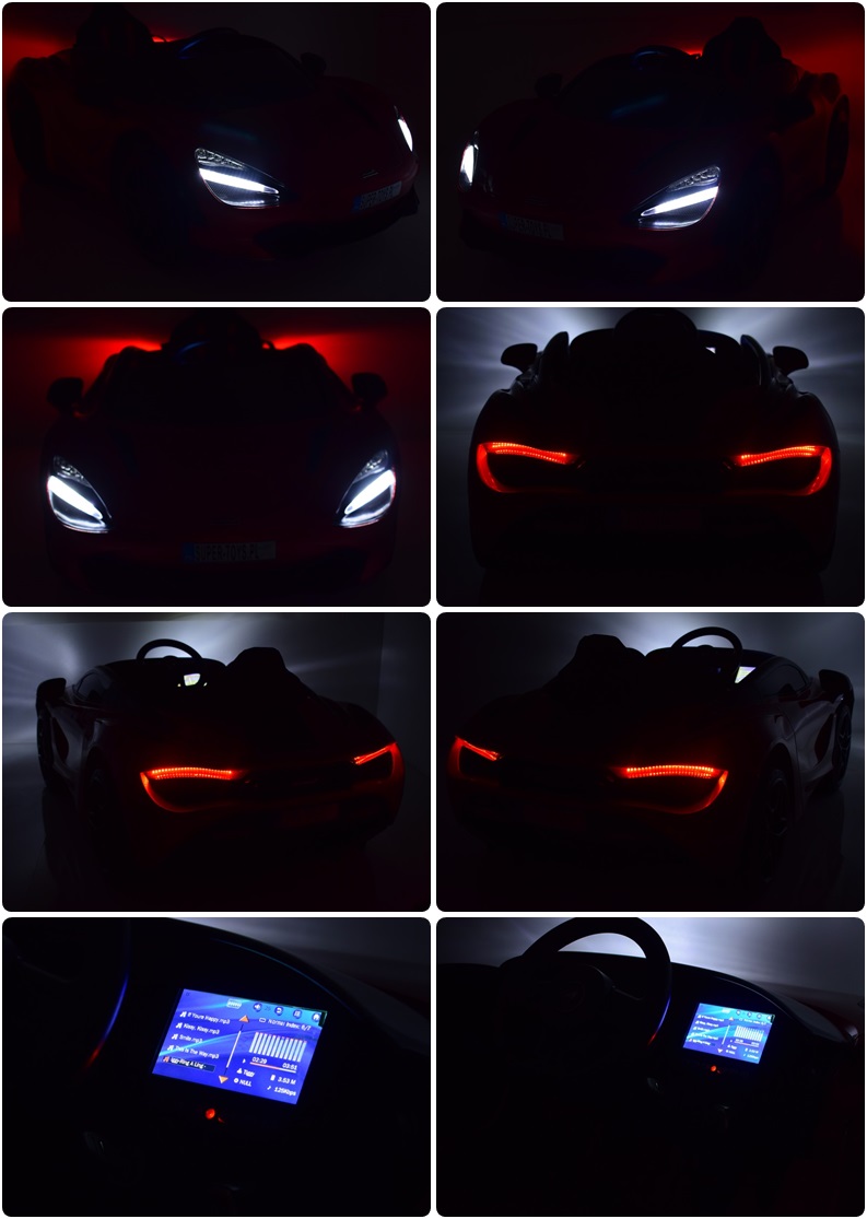 Mclaren M720s Bold Ratlankiai, Bold Sėdynės, Pilnos Galimybės/dkm720s
