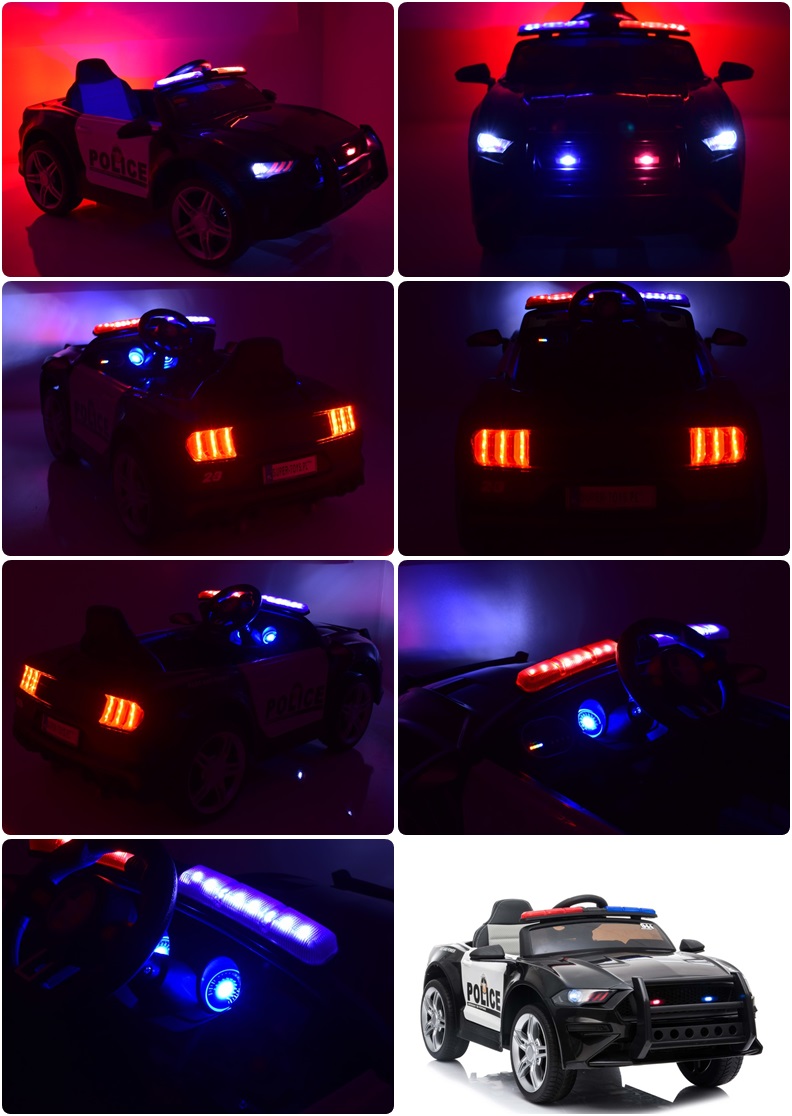 Policijos Automobilis, Garsai, Minkšti Eva Ratai, Minkšta Sėdynė/bbh0007