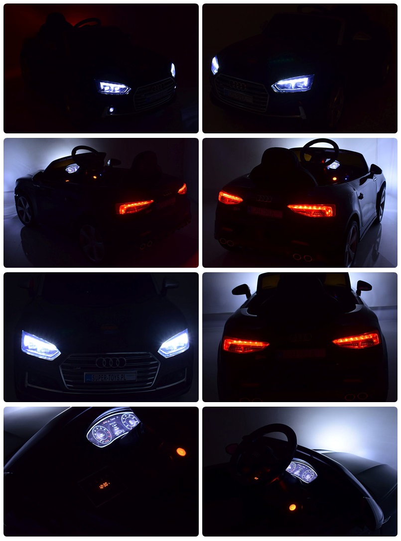 Audi S5 Licencija, Lakas, Minkšti Eva Ratlankiai, Pilna Komplektacija, Kokybė/hl258