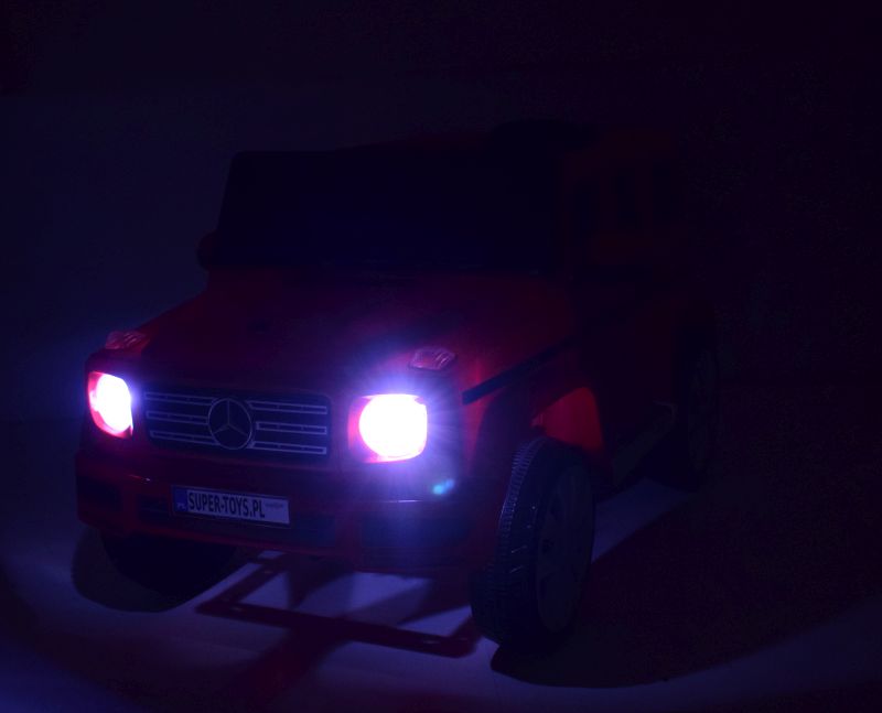 Mercedes G500 Su Akumuliatoriumi, Minkštais Eva Ratlankiais, Minkšta Sėdyne, Dažyta Pilna Komplektacija/jjj2077