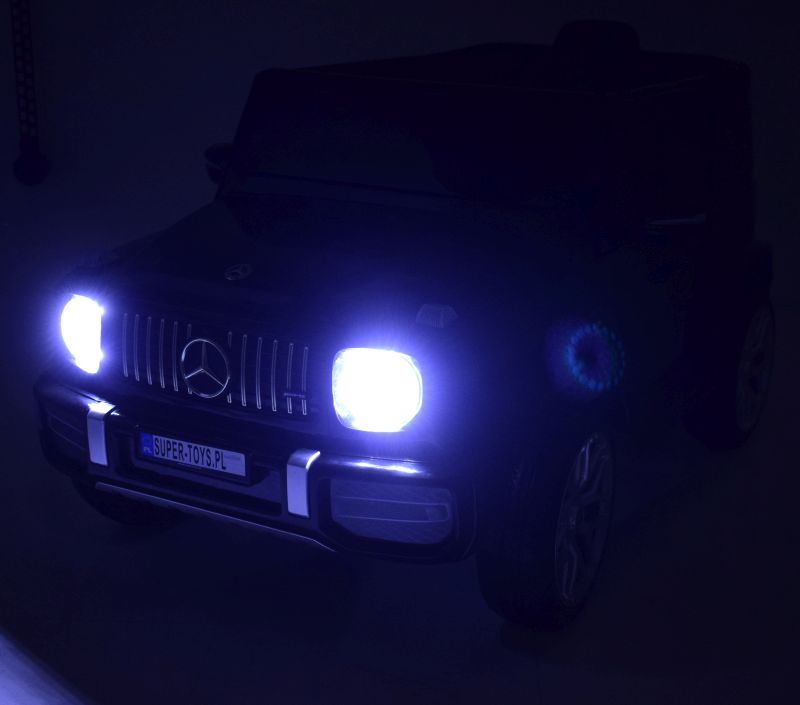 Mercedes G63 Akumuliatoriui Minkšti Eva Ratlankiai, Minkšta Sėdynė, Pilna Komplektacija/s-306
