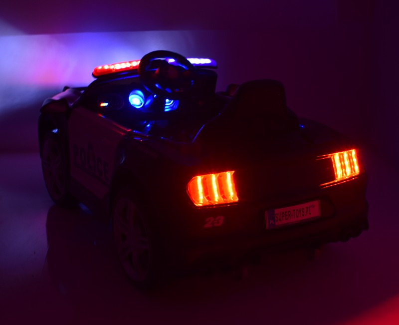 Policijos Automobilis, Garsai, Minkšti Eva Ratai, Minkšta Sėdynė/bbh0007