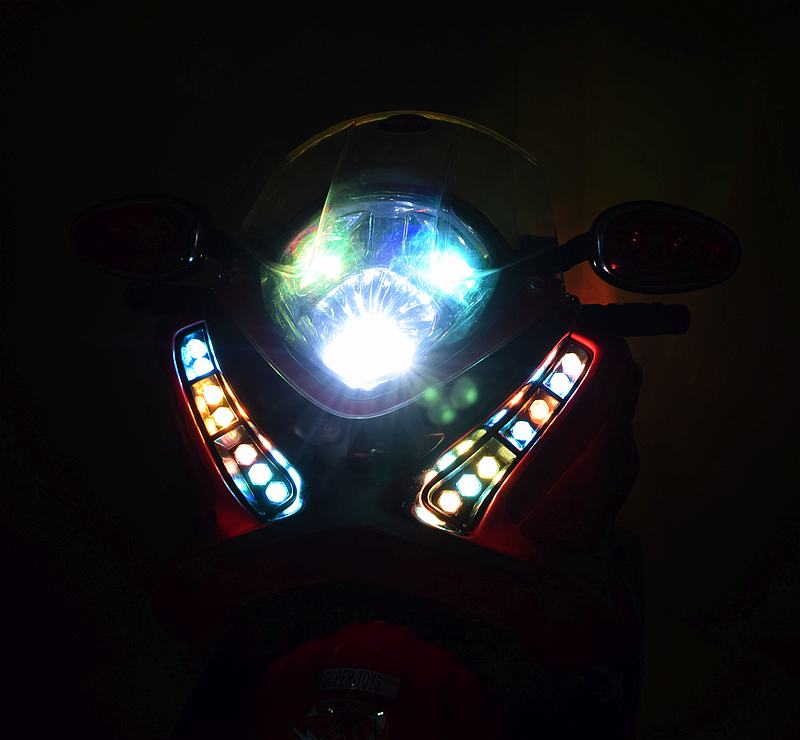 Motociklas Lenktynininkas Superstar Naujas Dizainas, Garsai, šviesos/wxe358d