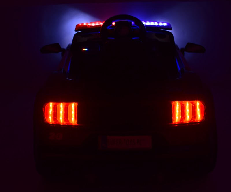Policijos Automobilis, Garsai, Minkšti Eva Ratai, Minkšta Sėdynė/bbh0007