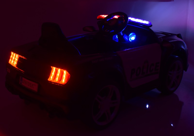 Policijos Automobilis, Garsai, Minkšti Eva Ratai, Minkšta Sėdynė/bbh0007