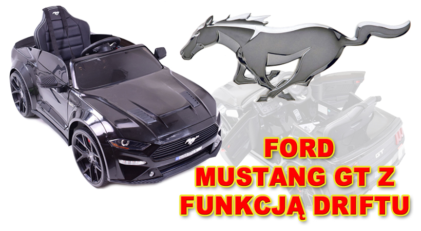 Licencijuotas Ford Mustang Su Driftu 24v - Naujas/sx2038