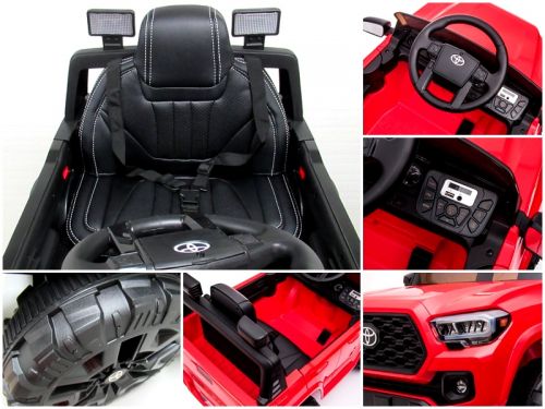 Toyota Tacoma Red Minkšta Piloto Sėdynė Licencija