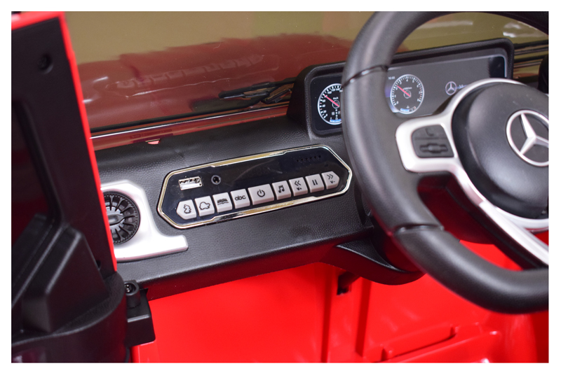 Mercedes G500 Su Akumuliatoriumi, Minkštais Eva Ratlankiais, Minkšta Sėdyne, Dažyta Pilna Komplektacija/jjj2077