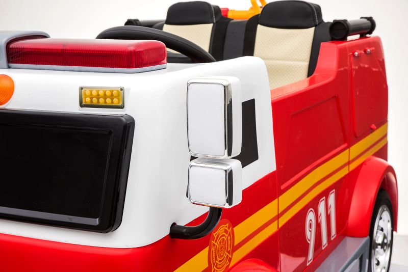 Mega Ugniagesių Komanda Su Garsais, Supimo Funkcija, Megafonu Ir Papildoma įranga, Super Versija/ll911