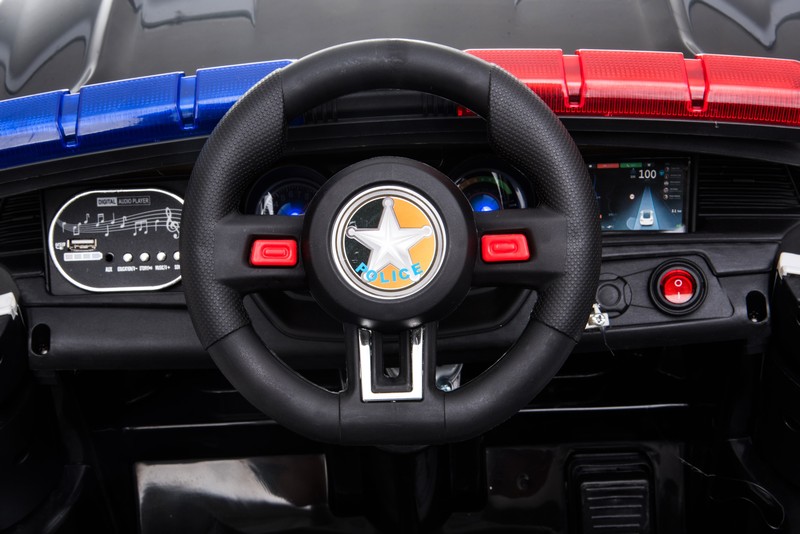 Policijos Automobilis, Garsai, Minkšti Eva Ratai, Minkšta Sėdynė/bbh0007