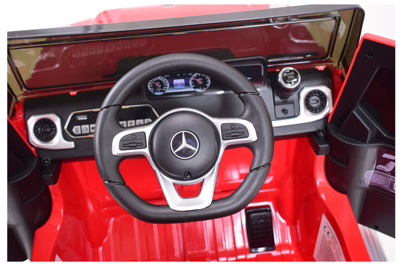 Mercedes G500 Su Akumuliatoriumi, Minkštais Eva Ratlankiais, Minkšta Sėdyne, Dažyta Pilna Komplektacija/jjj2077