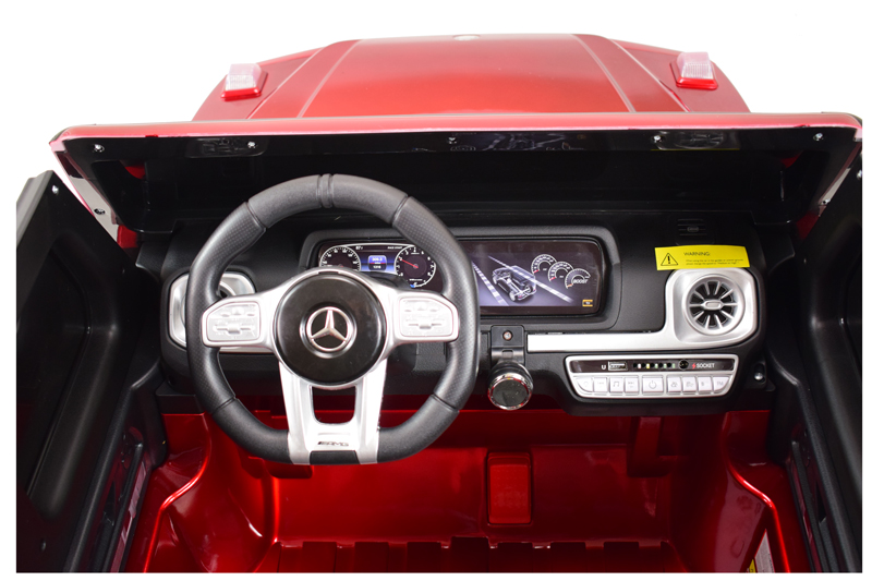 Mercedes G63 Amg 2 Vaikams, 24v, 4x4, Minkšti Eva Ratlankiai, Minkšta Sėdynė, Poliruotas Lakas, Pilna Komplektacija/s-307