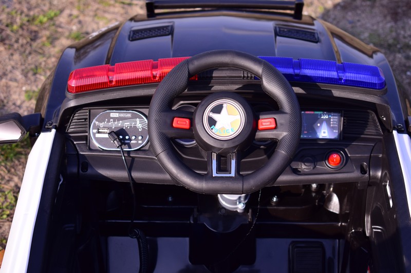 Policijos Automobilis, Garsai, Minkšti Eva Ratai, Minkšta Sėdynė/bbh0007