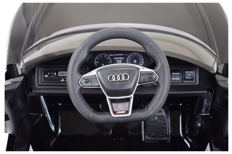 Akumuliatorinis Automobilis Audi Rs E-tron Gt , Minkšti Ratlankiai, Minkšta Sėdynė, Super Kokybė/qls6888