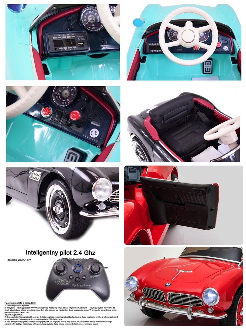 Originalus Bmw 507, Minkšti Ratlankiai, Minkšta Sėdynė, Svyravimo Funkcija, Pilna Komplektacija/sx1938