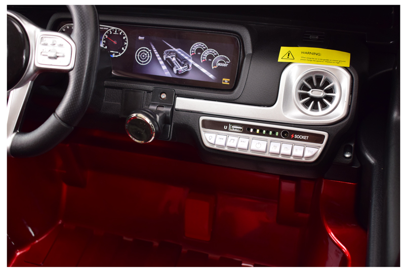 Mercedes G63 Amg 2 Vaikams, 24v, 4x4, Minkšti Eva Ratlankiai, Minkšta Sėdynė, Poliruotas Lakas, Pilna Komplektacija/s-307