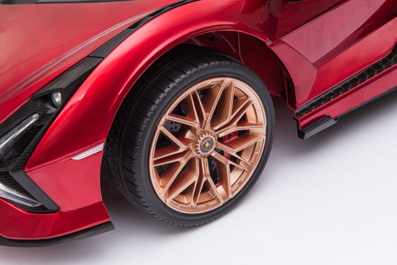Originalus Lamborghini šienas, Minkšti Ratlankiai, Minkšta Sėdynė, Svyravimo Funkcija - Pilna Galimybė /qls6388