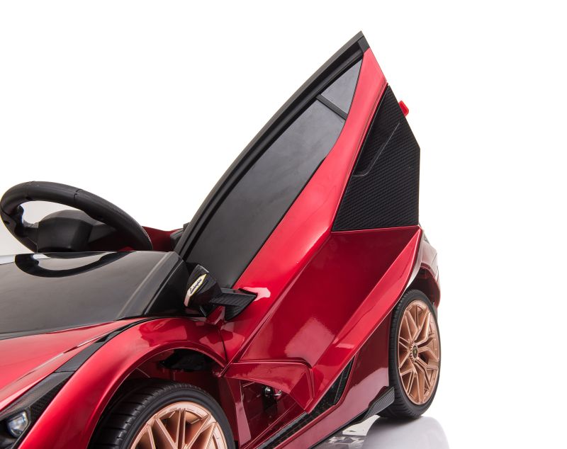 Originalus Lamborghini šienas, Minkšti Ratlankiai, Minkšta Sėdynė, Svyravimo Funkcija - Pilna Galimybė /qls6388