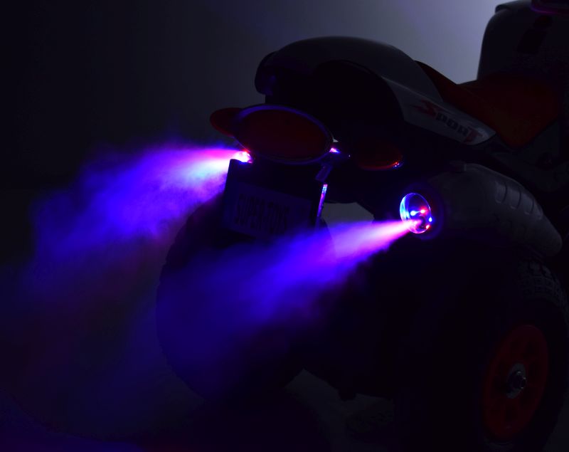 Super Racer Motor Sport - Pripučiami Ratai, Nuotolinio Valdymo Pultas, Išmetimo Imitacija, /hzbb1188