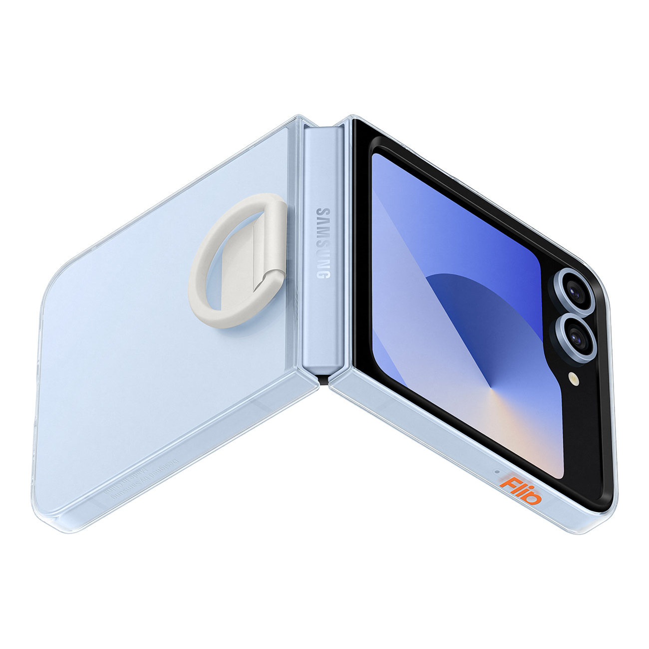 "samsung" Skaidrus Dėklas "galaxy Z Flip 6" - Permatomas